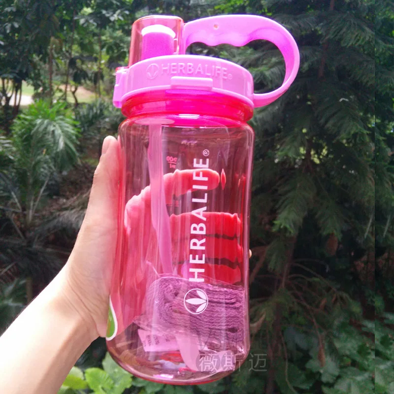 1L  Oversized Water Bottle 1000ml Frozem Portable Space bottle Herbalife Sports Nutrition Custom Shaker Bottle 