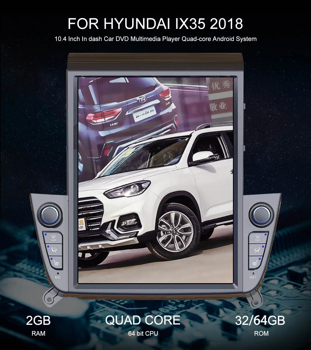 Discount Tesla style Android 7 Car No DVD Player GPS Navigation For Hyundai IX35 2018+ radio tape recorder stereo multimedia IPS headunit 2 Discount Tesla style Android 7 Car No DVD Player GPS Navigation For Hyundai IX35 2018+ radio tape recorder stereo multimedia IPS headunit 2