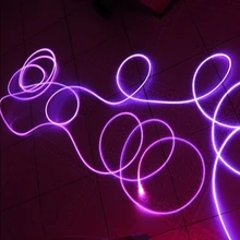 [Seven Neon] оптом 8 мм диаметр 100 м/рулон PMMA волоконно-оптический кабель боковое свечение для украшения engie освещение