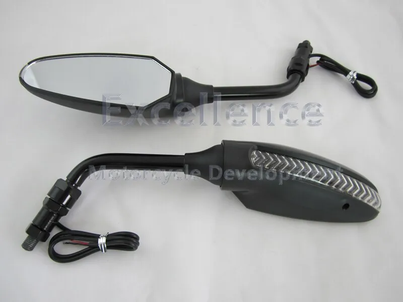 

R1200GS F800R R1200R F650GS G650GS LED Mirrors High quality 10MM Export to Europe Free Shipping