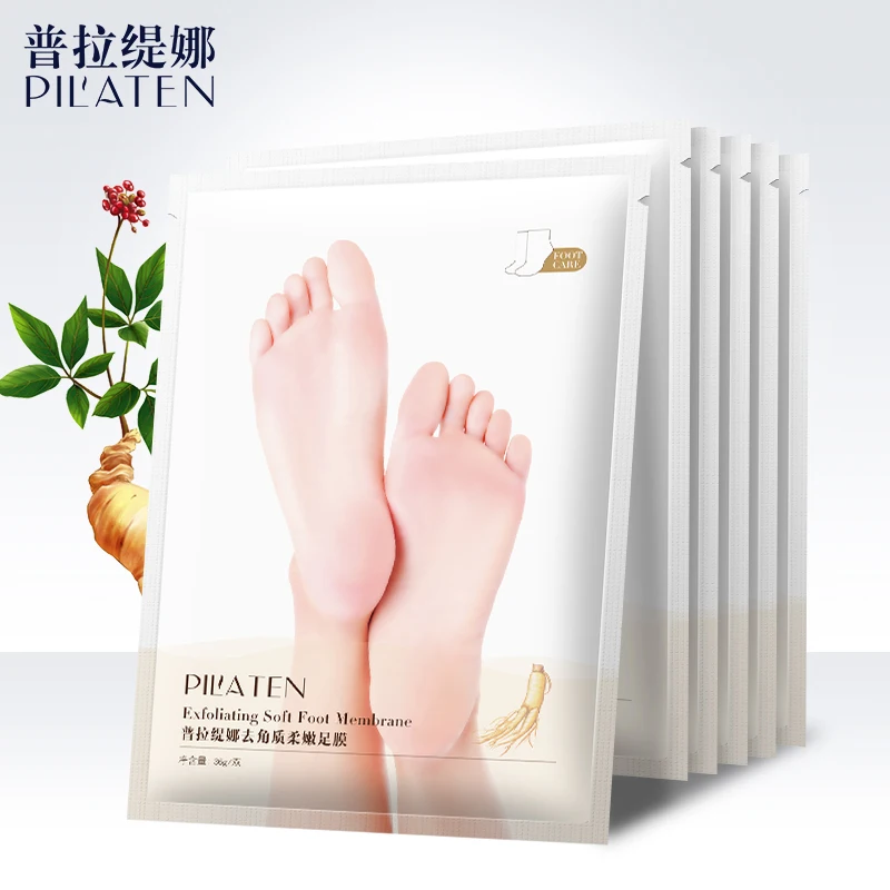 

2Pairs Exfoliating Foot Mask Socks For Pedicure Baby Foot Peel Feet Mask Skin Care detox holika holika ayak cosmetics peeling