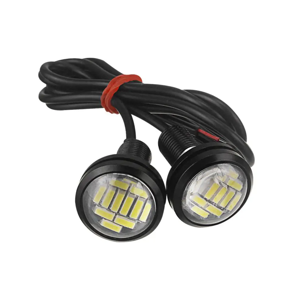 Светодиодные лампы Eagle Eye 12 В 2 шт. 12SMD 23 мм Автомобильные дневные ходовые огни