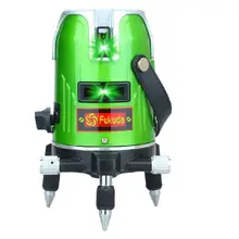 360 градусов поворотный зеленый крест лазерный 2 линия 1 балл