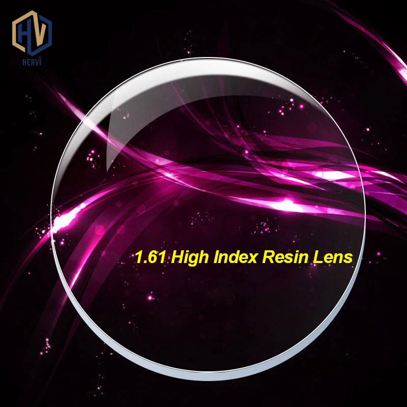 

Radiation Protection 1.61 High-Index Thin Clear Optical Lens HMC EMI Asphere Anti UV Myopia Hyperopia Prescription Lenses