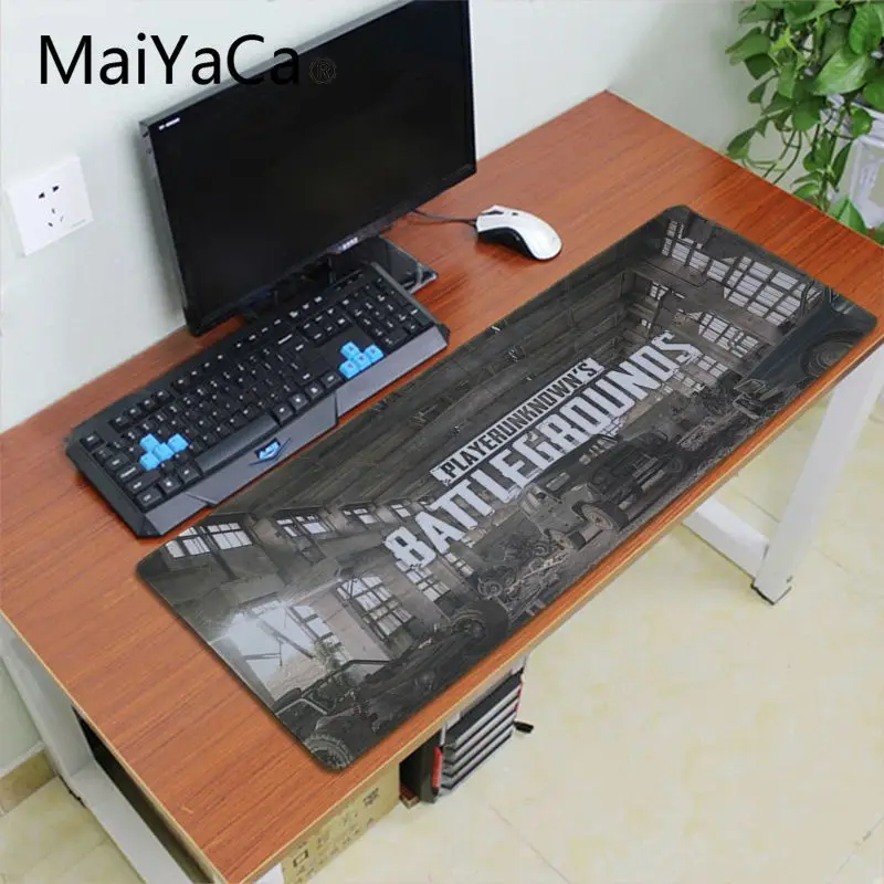 Maiyaca PUBG Playerunknown's Battlegrounds коврик для игровой мыши коврик для ноутбука ПК игровой коврик большой коврик для мыши геймер Коврик для мыши - Цвет: Lock Edge 30x80cm