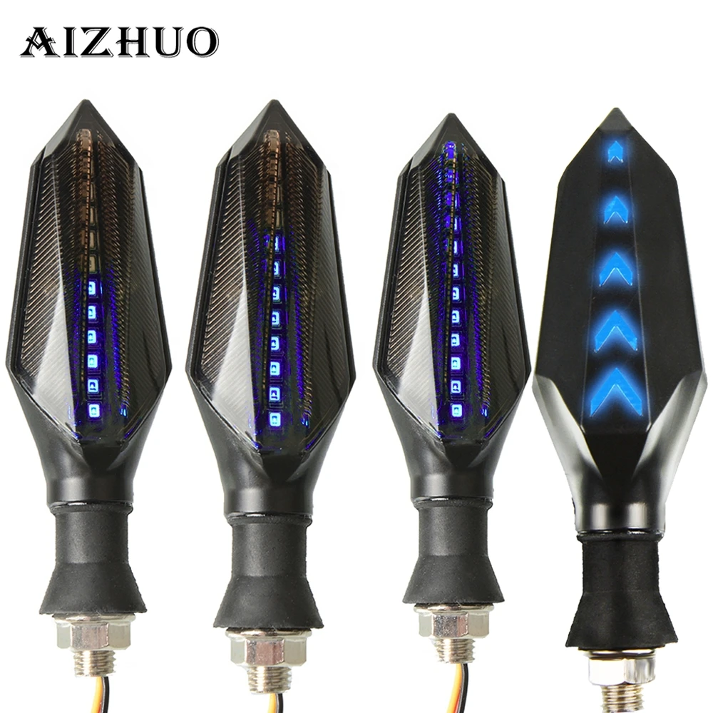 

Motorcycle Turn Signal Warning Flowing Flashing Signal lights Led For SUZUKI SV650 DL1000 DL650 GSF1200 GSF1250 GSF650 BANDIT
