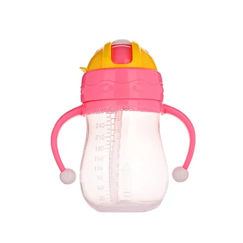 

Baby Training Drinker BPA Free Kids Double Handle Cups Bottle Toddler Sippy Leak-Proof Infant Healthy Drink Water Kettle MY0045