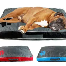 Дышащий водонепроницаемый коврик-кровать для собак и кошек, двусторонний матрас, моющийся чехол для больших собак, ткань Оксфорд, собачий домик