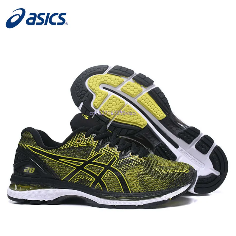 

ASICS GEL-Nimbus 20 Original Men's Sneakers Running Stability Asics Man's Running Shoes Breathable Sports Shoes