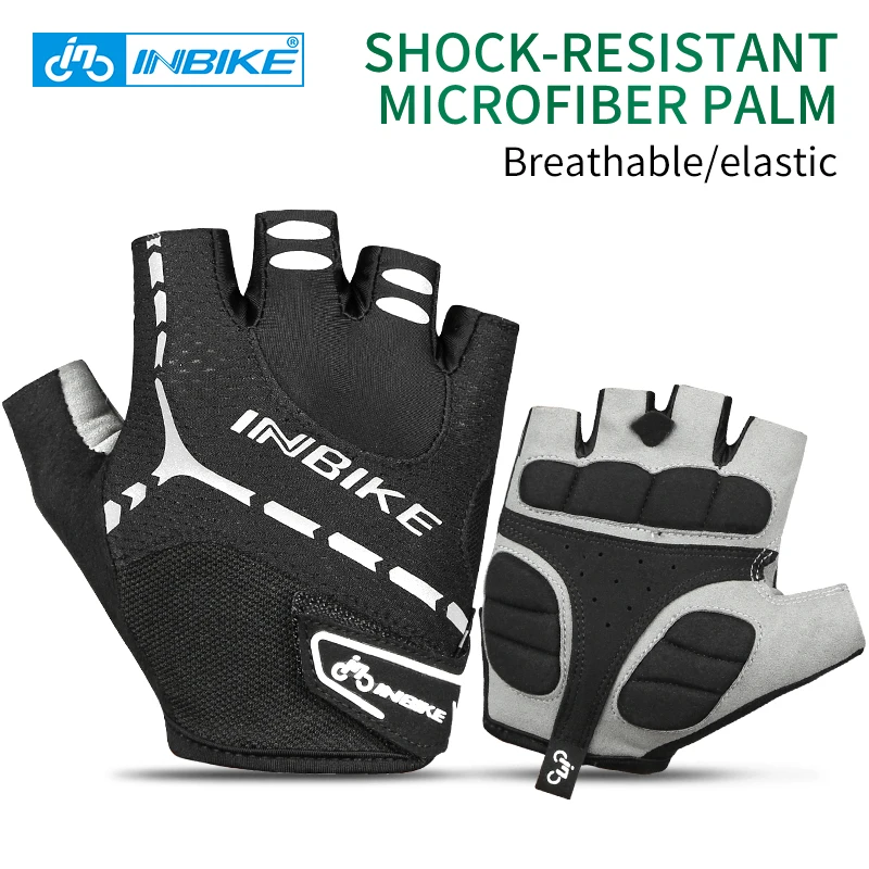 

INBIKE Breathable Cycling Gloves Man's Women Sprot Fitness Gloves Bicycles Gloves Climbing Motorcycle Gloves Bike Parts Ciclismo
