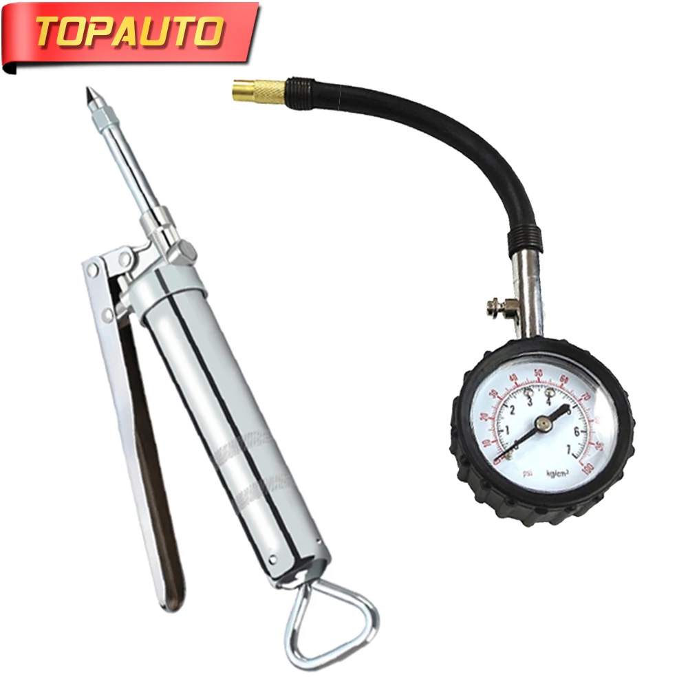 

TOPAUTO Professional Auto Car Tire Repair Kit Bike Auto Tubeless Tire Tyre Puncture Plug Repair Tool Kit Tool Car Accessories