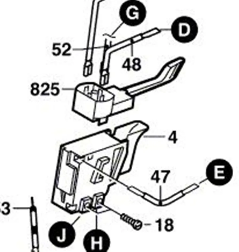 Interrupteur électronique Avec Régulateur Vitesse Pour Perceuses Bosch - PSB, CSB, GSR Séries, Remplacement