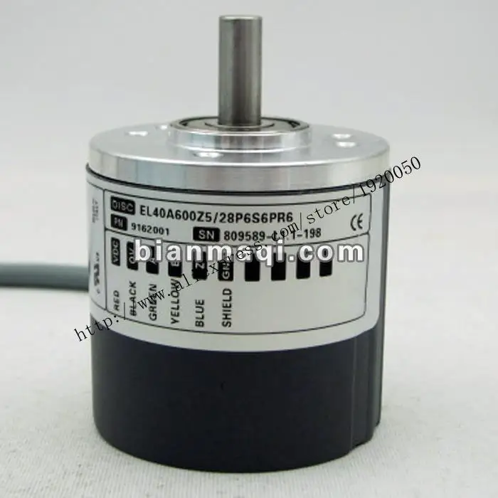 

ELTRA meaning Seoul record EL40A600Z5 / 28P6S6PR6 rotary encoders solid shaft 6mm gun