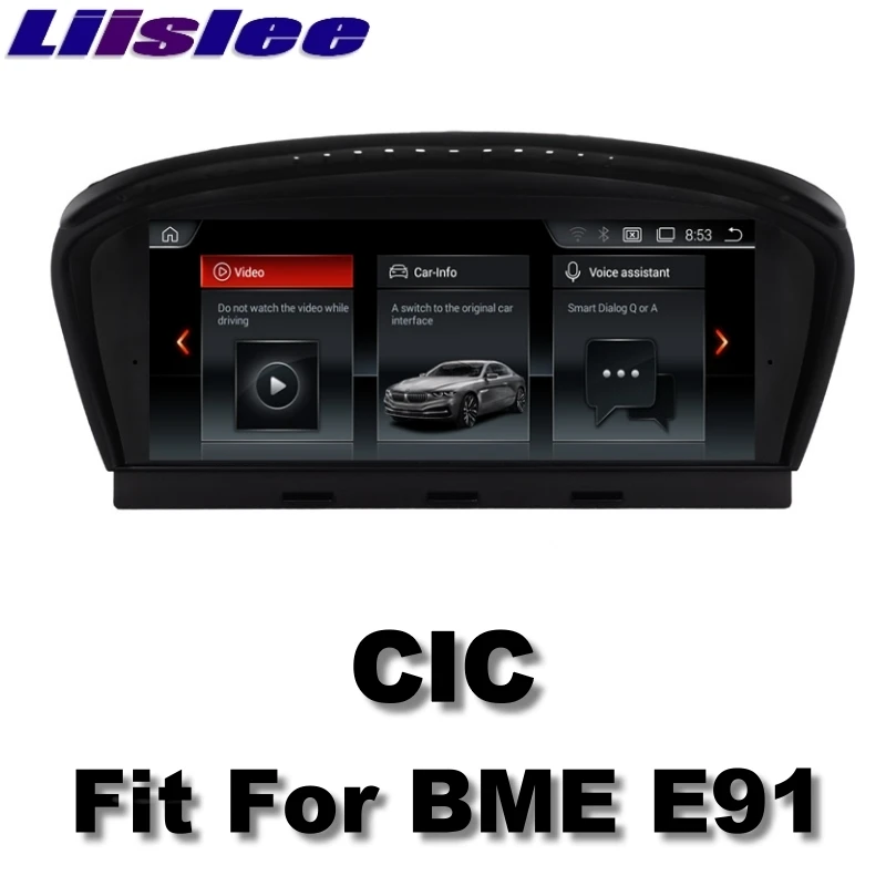 Flash Deal LiisLee Car Multimedia GPS Audio Hi-Fi Radio Stereo For BMW 3 Series E91 M3 2009~2013 Original CIC Style Navigation NAVI 1