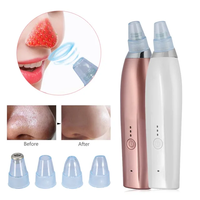 Suction Facial Acne Pore Cleaner Vacuum Spot Blackhead Removal Cleanser Face Skin Deep Cleansing Peeling Electric Beauty Machine