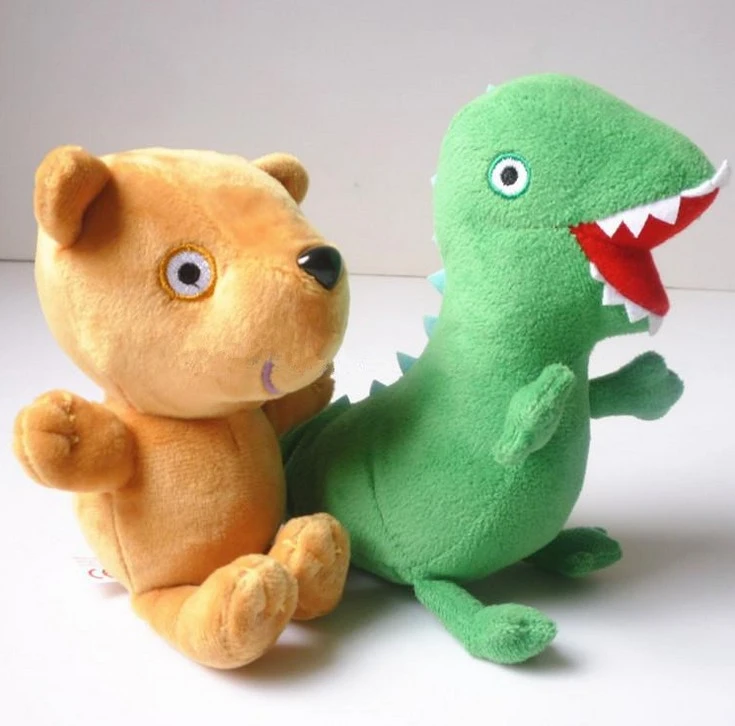 green dinosaur teddy