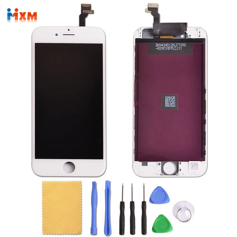

For Apple iphone 6 LCD Display Touch Screen With Digitizer Assembly , 4.7'' inch White for iphone6 lcd Free Shipping
