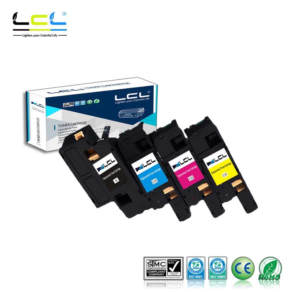 

LCL 6500 106R01597 106R01594 106R01595 106R01596 (4-Pack) Compatible Toner Cartridge for Xerox Phaser 6500 6500N 6500DN