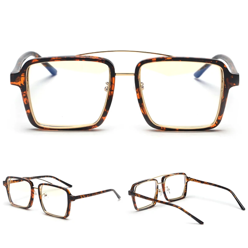 square frame glasses 8174 details (5)