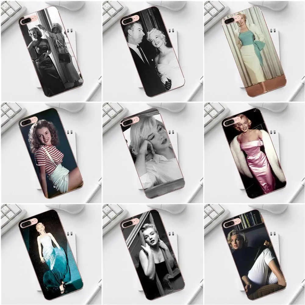 TPU Live Love Phone новый бренд Винтаж Мэрилин Монро для Galaxy Alpha Core Prime Note 4 5 8 S3 S4 S5 S6 S7 S8 S9 mini