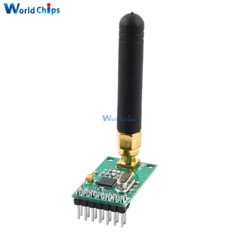 

NRF905 Wireless Transceiver Module Wireless Transmitter Receiver Board NF905SE With Antenna FSK GMSK Low Power 433 868 915 MHz