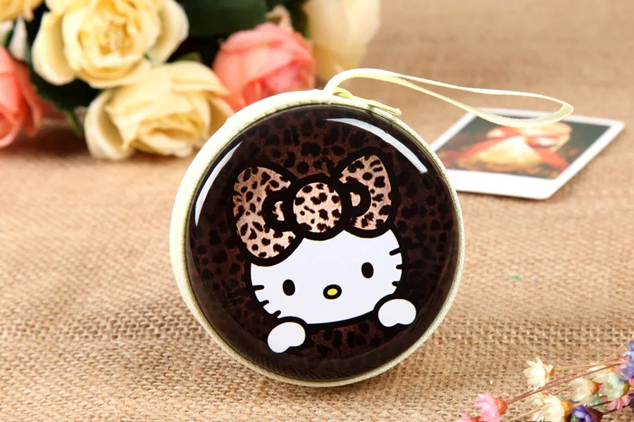 10 шт. hello kitty сумка на молнии для наушников кошелек для защитных наушников Usb кабель Органайзер портативные наушники для путешествий чехол для ключей чехол