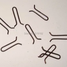 1000 шт Морская рыбалка Матовый Черный Быстрый падение лодка свинцовая форма петли