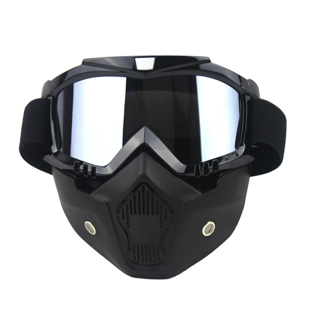 Автомобиль-partment Лыжный велосипед мотоцикл маска для лица очки для мотокросса мотоцикл мотор открытое лицо Съемные очки шлемы винтажные очки