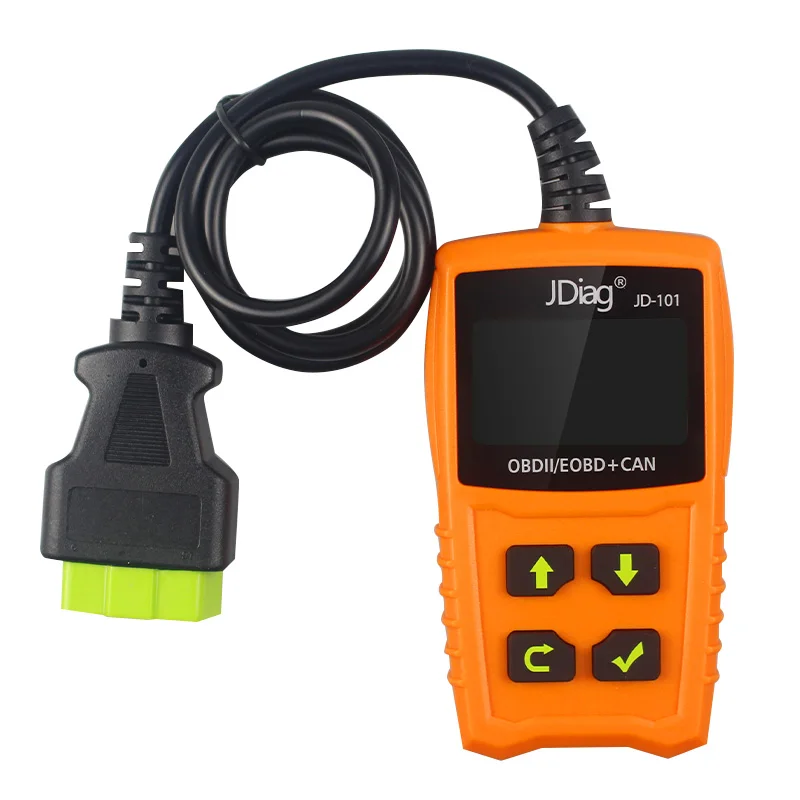 Новейший Jdiag JD101 считыватель кодов JD-101 OBD/OBD2/EOBD автоматический сканер JD101 автомобильный диагностический инструмент лучше чем MS509/ELM32