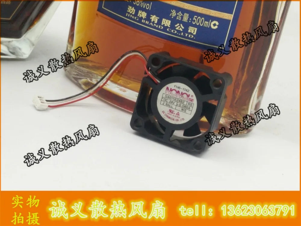 

NONOISE G4015E24B2 24V 0.08A 4015 40MM