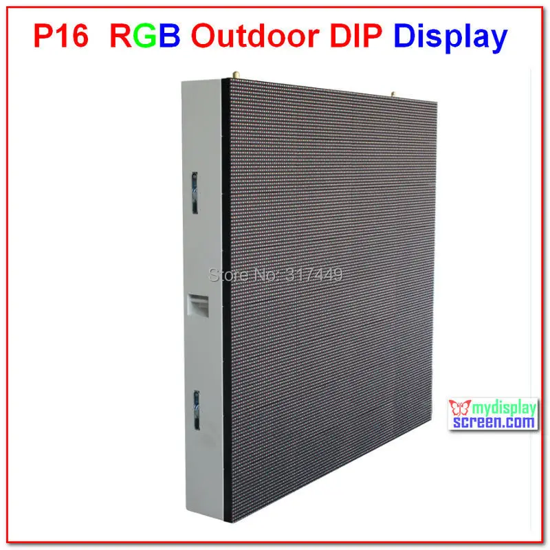 P16 наружный RGB светодиодный знак 768 мм * высокая яркость экономичное решение