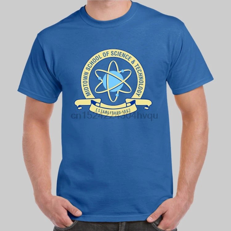 

Midtown School of Science and Technology Logo Spiderman Homecoming Royal T-shirt