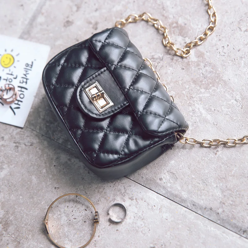 Pаспродажа Брендовая дизайнерская детская маленькая сумка мессенджер на цепочке, модные кошельки для девочек, клатч ярких цветов, Корейская сумка для ...