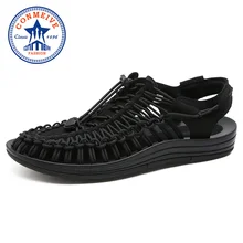 Жаркое лето дышащая пляжная обувь сандалии для прогулок Для мужчин свет Пеший Туризм мужской спортивной обуви воды рыбалка Для мужчин s восходящий кроссовки