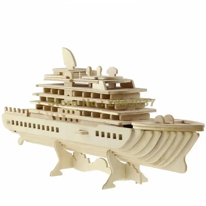 

p119 scale titanic educational wooden model souvenir 3d puzzle cruise ship liner luxury yachat Toy