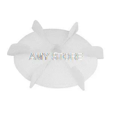 

Spare Part 21mm Inner Diameter 6 Vanes Impeller Plastic Motor Fan Blade Wheel