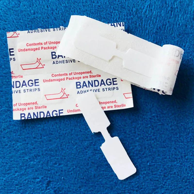 

10PCs/10Boxes 1cmX4.5cm Waterproof Band Aid Butterfly Adhesive Wound Closure Band Aid Emergency Kit Adhesive Bandages
