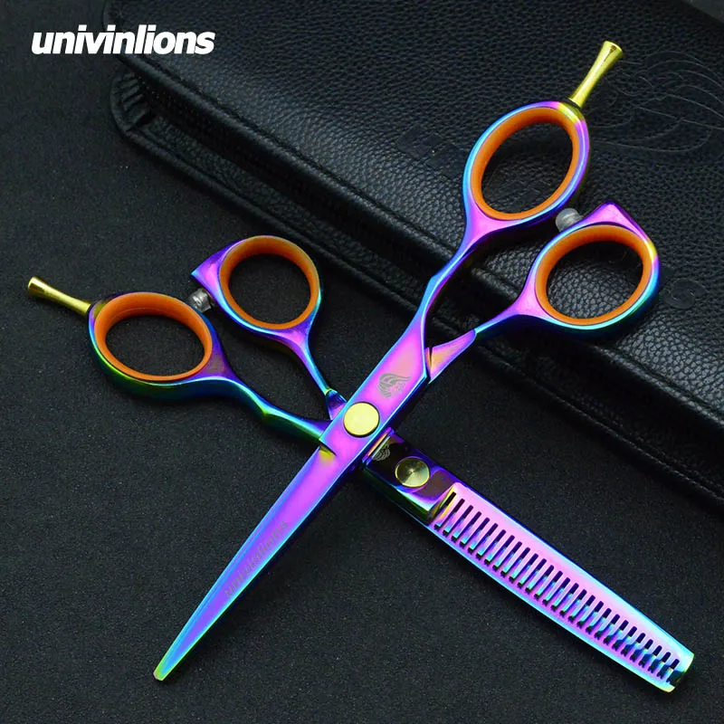 Парикмахерские ножницы univinlions розовые 5 5/6 &quot профессиональные для стрижки волос