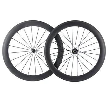 

Toray T700 full carbon fiber 60mm carbon wheelset tubular road bike wheels carbon wheel carbon tubular wheels