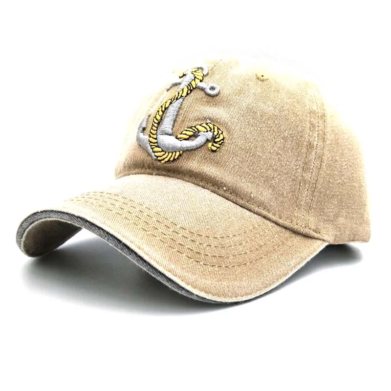 XEONGKVI корейский бренд Snapback якорь пиратского корабля бейсболки Демисезонный