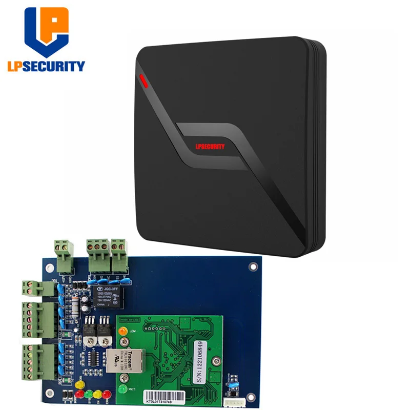 Водонепроницаемый RFID ID надежный считыватель карт с Wiegand TCP/IP на основе двери панель управления доступом - Цвет: 1way control 1reader