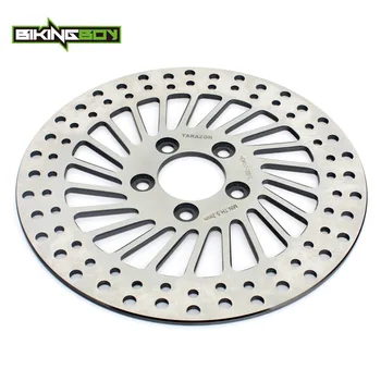 

BIKINGBOY Rear Brake Disc Disk Rotor 883 1200 XL XLH FLST/ I FLTR/ I FLHT/ I FXDC FXDB Fat Bob FLSTC Heritage FLSTN Deluxe FXDL