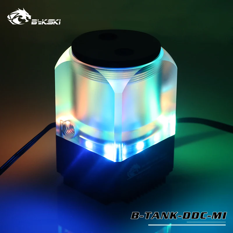 Bykski DDC комбинированный насос резервуар мини встроенный для воды с 450L/ч 4 м Выход