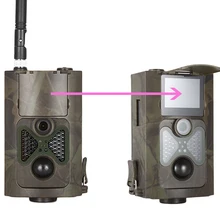 Suntekcam HC-550G 3g SMS MMS охоты камеры 16MP игры Камера IP65 Водонепроницаемый камера для наблюдения за дикой природой 0,3 s триггера фото ловушка