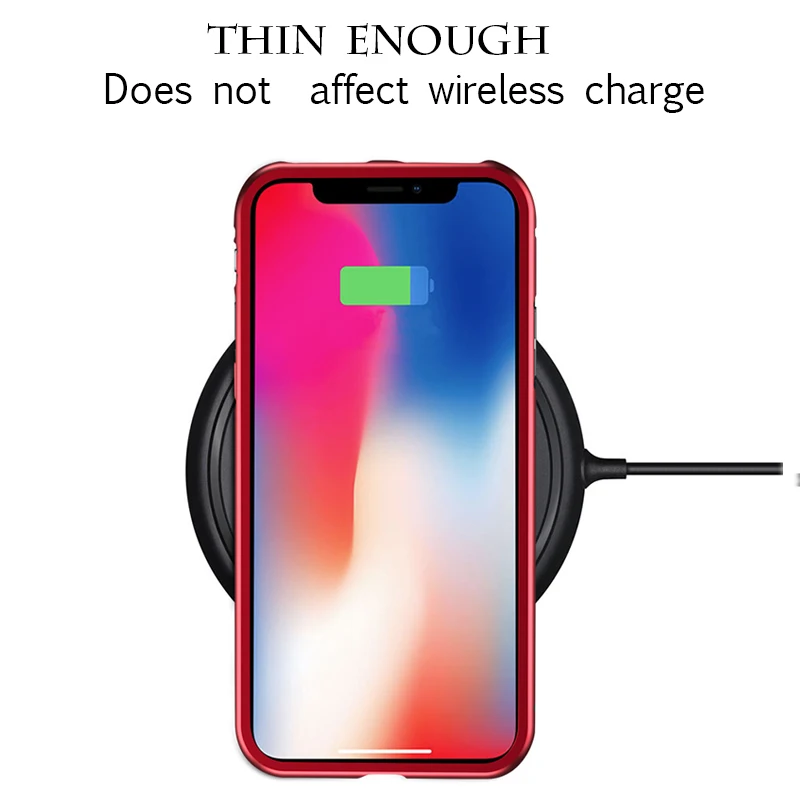 Suntaiho Magneto Magnetic Adsorption Case For iPhone 7 plus Metal Bumper + 9H Tempered Glass Case For iPhone X 8 Phone Cases Suntaiho Magneto Magnetic Adsorption Case For iPhone 7 plus Metal Bumper + 9H Tempered Glass Case For iPhone X 8 Phone Cases