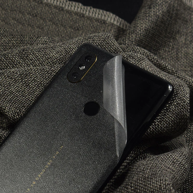 Многозернистая прозрачная декоративная задняя для Xiaomi mi Mix 2S пленка защитная