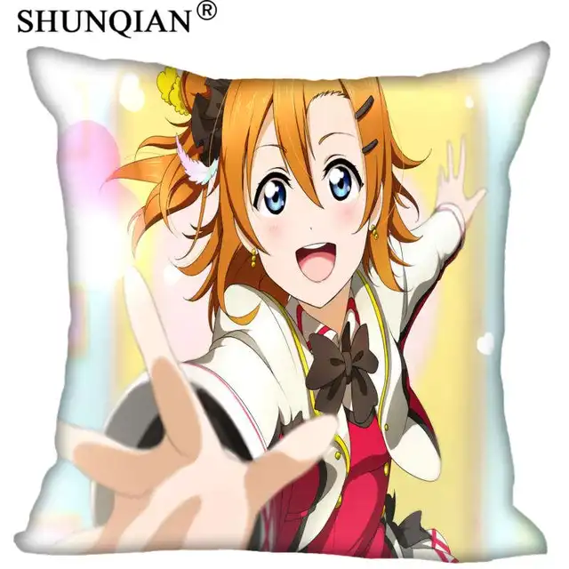 Love Live School Idol Project Pillowcase Square Zippered Home Beauteous Zippered Decorative Pillow Covers Love Live School Idol Project Pillowcase Square Zippered Home Beauteous Zippered Decorative Pillow Covers