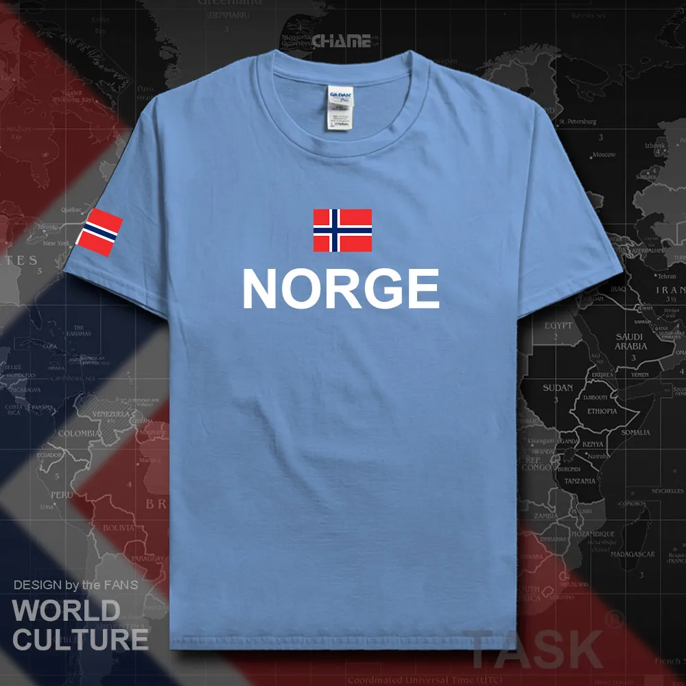 Норвежские Norge мужские футболки мода 2017 Джерси футболка национальной команды