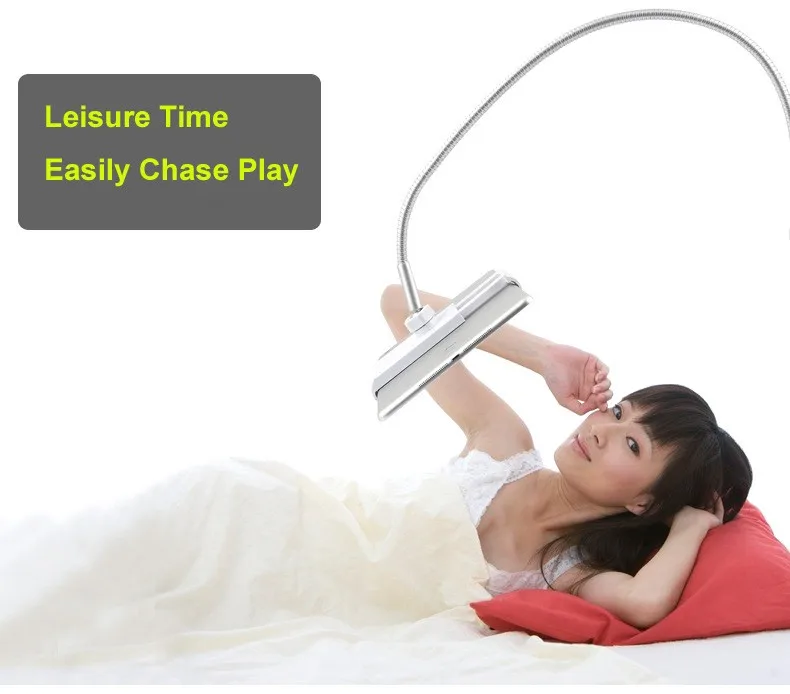 

360 Rotation Adjustable 100cm Tablet PC Stand Full Metal Lazy Bed Table Bracket 3.5-10.6 inch smartPhone Holder tablet pc stand