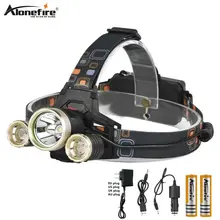 AloneFire HP95 8000LM cree T6+ 2R5 светодиодный фар головного света фары t6 светодиодный Водонепроницаемая светодиодная лампа на голову